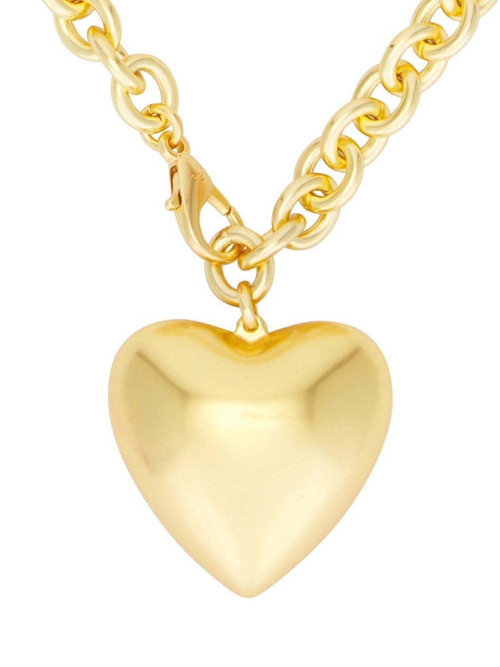 Roxanne Assoulin Heart & Soul Long Pendant Gold Necklace - Picture 4 of 6